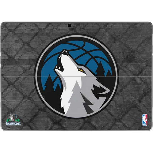 NBA Minnesota Timberwolves Dark Rust Surface Pro 8 Skin